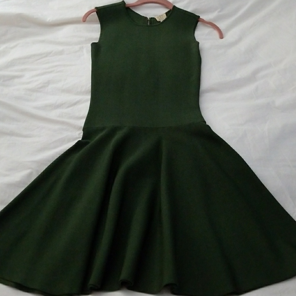 Torn by Ronny Kobo Green Dress
